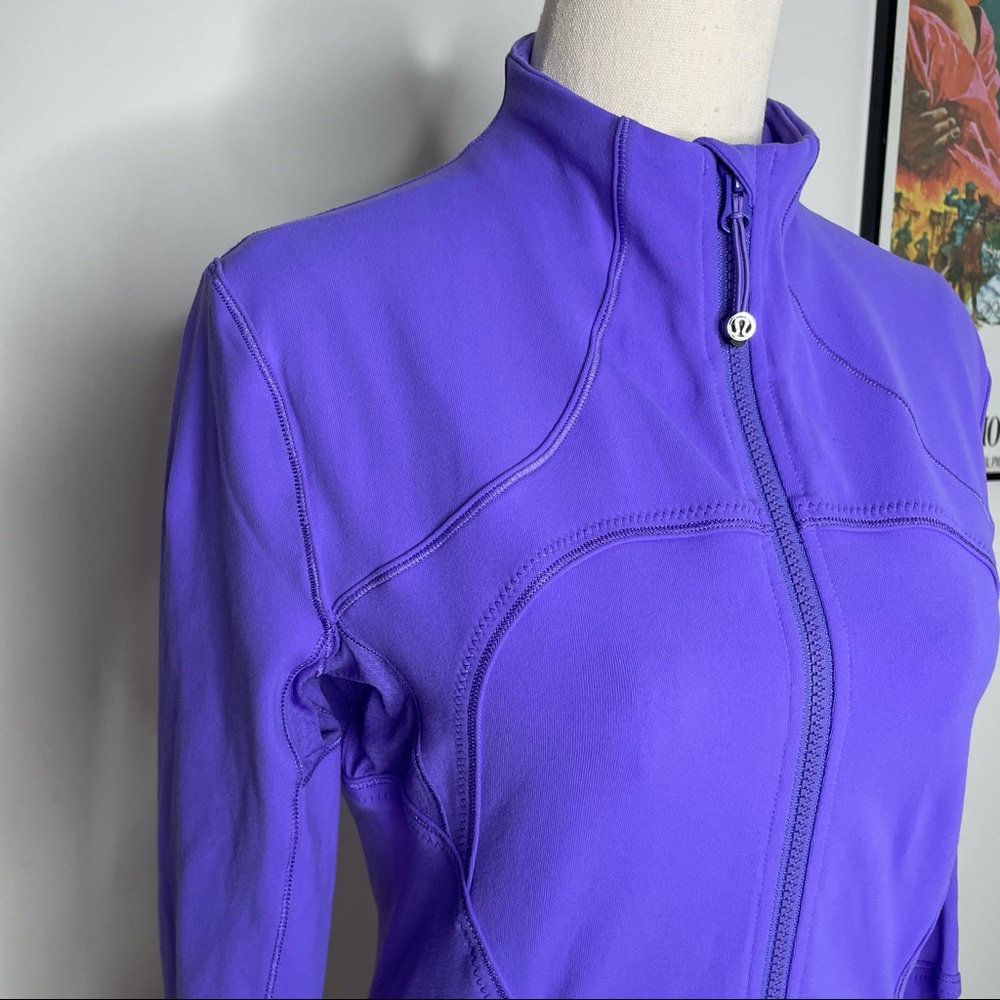 Lululemon Purple Jumper Zip Up - Picture 4 of 10